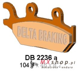 DELTA BRAKING KLOCKI HAMULCOWE KH645 CAN AM MAVERIC 1000 PRAWY - ZASTĘPUJĄ DB2236MX-D ORAZ DB2236QD-D