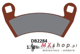 DELTA BRAKING KLOCKI HAMULCOWE KH656 PRZÓD POLARIS RANGER ELECTRIC '16-'22, SPORTSMAN 325 '14-'15, RANGER 570 '14-'22, RANGER/RZ