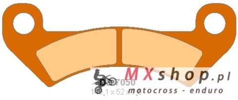 DELTA BRAKING KLOCKI HAMULCOWE PRZÓD JOHN DEERE XUV 325/825/850/855 GATOR '10-'11, HPX GATOR '10-'11 DELTA BRAKING KLOCKI HAMULCOWE PRZÓD JOHN DEERE XUV 325/825/850/855 GATOR '10-'11, HPX GATOR '10-'11
