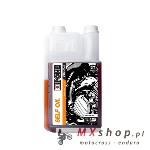 IPONE SELF OIL 2T OLEJ DO MIESZANKI SEMISYNTHETIC 1L (Z DOZOWNIKIEM) (AKC) (15) ZASTĘPUJE 800350 IPONE SELF OIL 2T OLEJ DO MIESZANKI SEMISYNTHETIC 1L (Z DOZOWNIKIEM) (AKC) (15) ZASTĘPUJE 800350