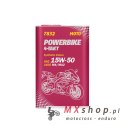 MANNOL OLEJ SILNIKOWY 4T MOTORBIKE 15W50 1L ESTER + MA2 SEMISYNTETYK METALOWA PUSZKA (7832) (12)
