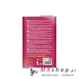 MANNOL OLEJ SILNIKOWY 4T MOTORBIKE 15W50 1L ESTER + MA2 SEMISYNTETYK METALOWA PUSZKA (7832) (12)