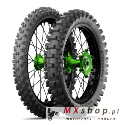 MICHELIN OPONA 110/100-18 STARCROSS 6 MEDIUM HARD 64M NHS TT M/C TYŁ DOT 12/2025 MICHELIN OPONA 110/100-18 STARCROSS 6 MEDIUM HARD 64M NHS TT M/C TYŁ DOT 12/2025