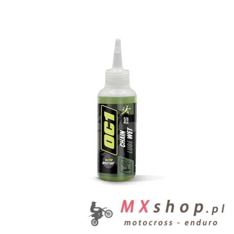 OC1 SMAR DO ŁAŃCUCHA ROWEROWEGO Chain Lube Wet 125ml OC1 SMAR DO ŁAŃCUCHA ROWEROWEGO Chain Lube Wet 125ml