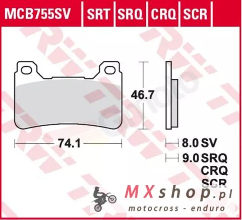 TRW ZF KLOCKI HAMULCOWE KH390 HONDA CBR 600RR 05-16, CBR 1000 FIREBLADE 04-16, PRZÓD SPIEK METALICZNY SINTER RACING (WYCZYNOWE N TRW ZF KLOCKI HAMULCOWE KH390 HONDA CBR 600RR 05-16, CBR 1000 FIREBLADE 04-16, PRZÓD SPIEK METALICZNY SINTER RACING (WYCZYNOWE N
