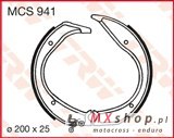 TRW ZF SZCZĘKI HAMULCOWE (200X25MM) (861)