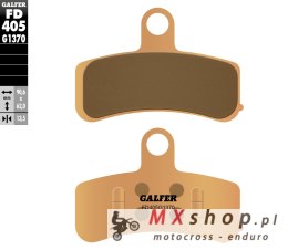 GALFER KLOCKI HAMULCOWE KH457 SPIEK METALICZNY (ZŁOTE) STREET HARLEY DAVIDSON