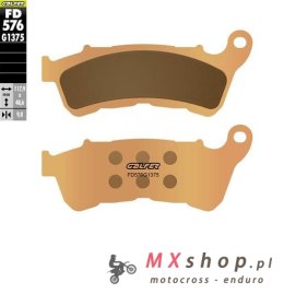GALFER KLOCKI HAMULCOWE SPIEK METALICZNY (ZŁOTE) STREET PRZÓD HARLEY DAVIDSON XL 883 SUPERLOW '08-'14