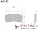 NISSIN KLOCKI HAMULCOWE KH123 PREMIUM SEMI-METALLIC (SPIEK METALICZNY) (ECE R90) (MADE IN JAPAN) (2P-228NS)