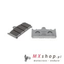 NISSIN KLOCKI HAMULCOWE KH158 PREMIUM SEMI-METALLIC (SPIEK METALICZNY) (ECE R90) (MADE IN JAPAN) (2P-214NS)