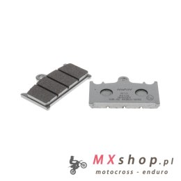 NISSIN KLOCKI HAMULCOWE KH158 PREMIUM SEMI-METALLIC (SPIEK METALICZNY) (ECE R90) (MADE IN JAPAN) (2P-214NS)