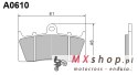 NISSIN KLOCKI HAMULCOWE KH613 PREMIUM SEMI-METALLIC (SPIEK METALICZNY) (ECE R90) (MADE IN JAPAN) (2P-268NS)