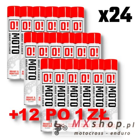 OMOTO ZESTAW 36 SZTUK SPRAY ZMYWACZ DO HAMULCÓW 750ML O! BRAKE CLEANER AND MONTAGE CLEANER + 12 SZTUK PO 1 ZŁ SPRAY ZMYWACZ DO H OMOTO ZESTAW 36 SZTUK SPRAY ZMYWACZ DO HAMULCÓW 750ML O! BRAKE CLEANER AND MONTAGE CLEANER + 12 SZTUK PO 1 ZŁ SPRAY ZMYWACZ DO H