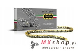 REGINA ŁAŃCUCH NAPĘDOWY 415 90GP4 (136 OGNIW) ROAD RACING KOLOR ZŁOTY (415/136) (90GP4/1000) (BEZ ORINGÓW)