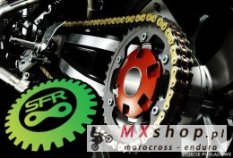 SFR ŁAŃCUCH NAPĘDOWY 520HV-X-112 (112 OGNIW) X-RING (DO 750CCM 60KM) (34KN) KOLOR ZŁOTY