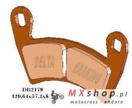 DELTA BRAKING KLOCKI HAMULCOWE KH452 POLARIS - ZASTĘPUJĄ DB2179MX-D ORAZ DB2179QD-D