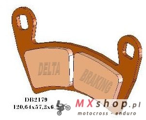 DELTA BRAKING KLOCKI HAMULCOWE KH452 POLARIS - ZASTĘPUJĄ DB2179MX-D ORAZ DB2179QD-D DELTA BRAKING KLOCKI HAMULCOWE KH452 POLARIS - ZASTĘPUJĄ DB2179MX-D ORAZ DB2179QD-D