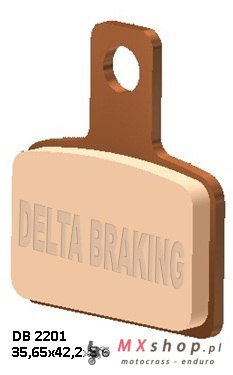 DELTA BRAKING KLOCKI HAMULCOWE KH495 BETA TRIAL - ZASTĘPUJĄ DB2201MX-N