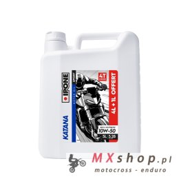 IPONE KATANA 10W50 OLEJ SILNIKOWY 100 % SYNTETYK 5L (ESTER, MA2) - PROMOCJA 4+1 (AKC) (4)ZASTĘPUJE 800011