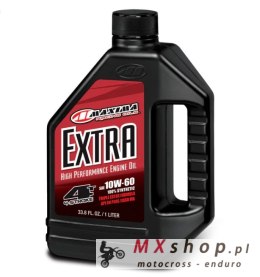MAXIMA RACING OILS OLEJ SILNIKOWY EXTRA 10W60 100% SYNTHETIC 1 LITR (12) (AKC)