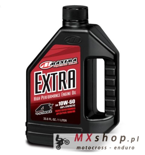 MAXIMA RACING OILS OLEJ SILNIKOWY EXTRA 10W60 100% SYNTHETIC 1 LITR (12) (AKC)