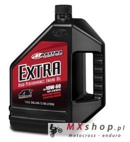 MAXIMA RACING OILS OLEJ SILNIKOWY EXTRA 10W60 100% SYNTHETIC 3.785 LITRY (4) (AKC)