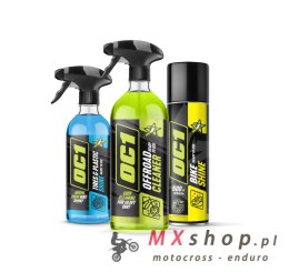 OC1 ZESTAW OFFROAD MUST HAVE Offroad Cleaner 0,95L + Tires & Plastic Shine 0,45L + Bike Shine 500ml