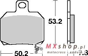 SBS KLOCKI HAMULCOWE KH266 STREET STANDART CERAMIC KOLOR CZARNY PASUJE DO: APRILIA 1000RSV TYŁ SBS KLOCKI HAMULCOWE KH266 STREET STANDART CERAMIC KOLOR CZARNY PASUJE DO: APRILIA 1000RSV TYŁ