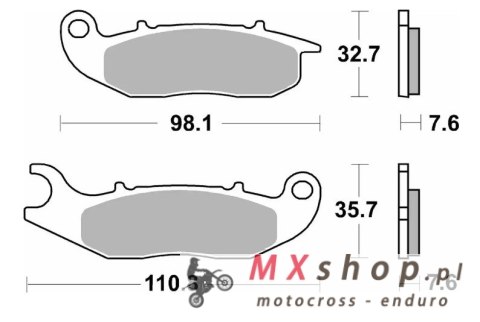 SBS KLOCKI HAMULCOWE NOWOŚĆ KH465 OFF-ROAD SINTER KOLOR ZŁOTY AJP PR3/PR4/PR5 '13-,DERBI TERRA/CITY CROSS 125 '08-'16, HONDA CRF SBS KLOCKI HAMULCOWE NOWOŚĆ KH465 OFF-ROAD SINTER KOLOR ZŁOTY AJP PR3/PR4/PR5 '13-,DERBI TERRA/CITY CROSS 125 '08-'16, HONDA CRF