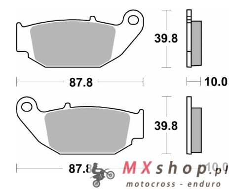 SBS KLOCKI HAMULCOWE NOWOŚĆ KH629 OFF-ROAD SINTER KOLOR ZŁOTY HONDA CRF 250L '13-'20, CRF 250RL RALLY '17-'20, CRF 300L/LR '21, SBS KLOCKI HAMULCOWE NOWOŚĆ KH629 OFF-ROAD SINTER KOLOR ZŁOTY HONDA CRF 250L '13-'20, CRF 250RL RALLY '17-'20, CRF 300L/LR '21,