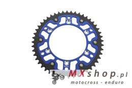GROSSKOPF ZĘBATKA TYLNA DUAL RING / STEALTH (STALOWO-ALUMINIOWA) 270 48 (27048) YAMAHA YZ/YZF '99-'25 WRF '01-'25 KOLOR NIEBIESK