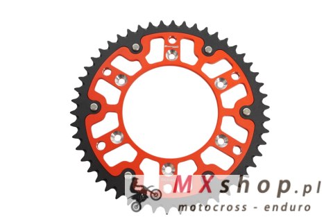 GROSSKOPF ZĘBATKA TYLNA DUAL RING / STEALTH (STALOWO-ALUMINIOWA) 289 50 (28950) HONDA CR / CRF '83-'25, BETA RR '13-'25 KOLOR CZ GROSSKOPF ZĘBATKA TYLNA DUAL RING / STEALTH (STALOWO-ALUMINIOWA) 289 50 (28950) HONDA CR / CRF '83-'25, BETA RR '13-'25 KOLOR CZ