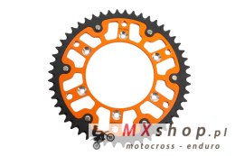GROSSKOPF ZĘBATKA TYLNA DUAL RING / STEALTH (STALOWO-ALUMINIOWA) 899 49 (89949) KTM/HUSQVARNA/HUSABERG/GASGAS KOLOR POMARAŃCZOWY