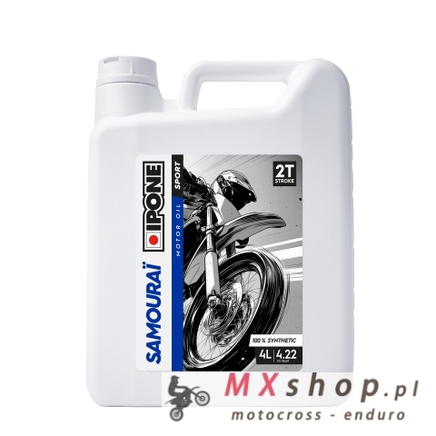 IPONE SAMOURAI 2T OLEJ DO MIESZANKI 100% SYNTETYK 4L ESTER (AKC) (6)ZASTĘPUJE 800091