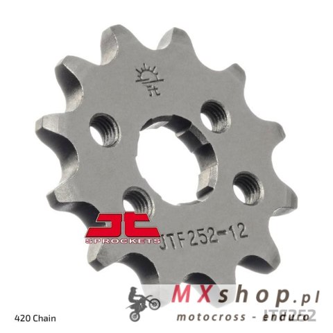 JT ZĘBATKA PRZEDNIA 261 12 HONDA MBX/MTX 50 (26113JT) (ŁAŃC. 420)