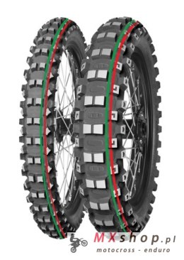 MITAS OPONA 100/90-19 TERRA FORCE-MX MH 57M (CZERWONO-ZIELONY PASEK) TT TYŁ DOT 2025 (DOT:XVDP) (460099) (ZAMIENNIK:70000181,700
