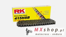 RK ŁAŃCUCH NAPĘDOWY 415HSB-136 ZAPINKA (CL) W ZESTAWIE KOLOR STANDARD (POJEMNOŚĆ: DO 110 CCM) (18,3 KN)