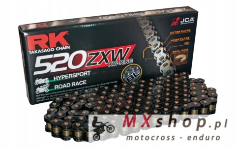 RK ŁAŃCUCH NAPĘDOWY BL520ZXW-120 (XW-RING) ZAKUWKA (CLF) W ZESTAWIE KOLOR CZARNY (POJEMNOŚĆ: DO 1200 CCM) (42 KN) RK ŁAŃCUCH NAPĘDOWY BL520ZXW-120 (XW-RING) ZAKUWKA (CLF) W ZESTAWIE KOLOR CZARNY (POJEMNOŚĆ: DO 1200 CCM) (42 KN)