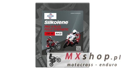 SILKOLENE FUCHS OLEJ SILNIKOWY 100% SYNTETYCZNY ESTER PRO 4 PLUS 10W50 4L