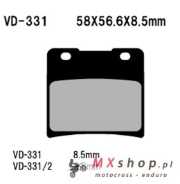 VESRAH KLOCKI HAMULCOWE KH103 SUZUKI VS600/750/800/1400 (MADE IN JAPAN)