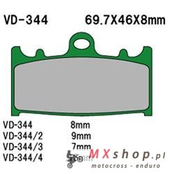 VESRAH KLOCKI HAMULCOWE KH158 (MADE IN JAPAN)