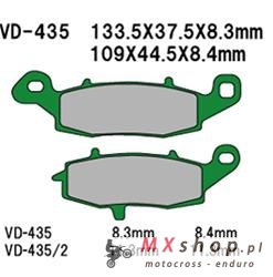 VESRAH KLOCKI HAMULCOWE KH231 / KH259 (MADE IN JAPAN)