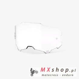 100 PROCENT ARMEGA / ARMATIC REPLACEMENT LENS CLEAR - SZYBA/SZYBKA/SZYBKA DO GOGLI ARMEGA / ARMATIC KOLOR PRZEŹROCZYSTY