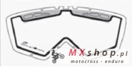 ARIETE SZYBA PODWÓJNA DO GOGLI BEZBARWNA I WENTYLOWANA