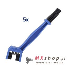 BIKETEC SZCZOTKA DO CZYSZCZENIA ŁAŃCUCHA 25,6CM X 6CM X 3,2CM KOLOR NIEBIESKIA
