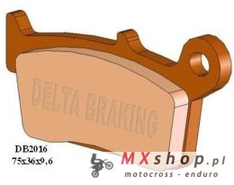 DELTA BRAKING KLOCKI HAMULCOWE KH131/3/KH233 TYŁ HONDA NSR 50 MINI '00-'09, XZ 50/100 '09-'19, NSF 250R '11-, CRF 230 '08-'15, K