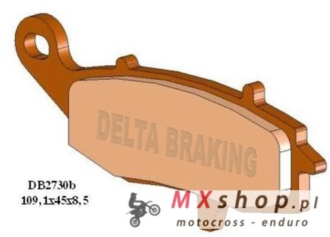 DELTA BRAKING KLOCKI HAMULCOWE KH229 PRZÓD LEWA TARCZA KAWASAKI ER-6F '06-'16, KLE 650 '10-'14, KLE 650 VERSYS '07-'16, ZR 750/1 DELTA BRAKING KLOCKI HAMULCOWE KH229 PRZÓD LEWA TARCZA KAWASAKI ER-6F '06-'16, KLE 650 '10-'14, KLE 650 VERSYS '07-'16, ZR 750/1