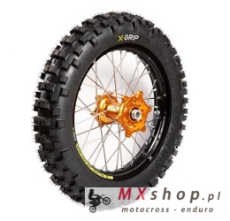 X-GRIP OPONA MOTOCROSS/ENDURO 120/90-18 JACK THE GRIPPER MEDIUM M/C 65M TT M+S F.I.M TYŁ DOT 04-20/2022