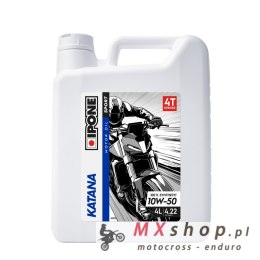 IPONE KATANA 10W50 OLEJ SILNIKOWY 100% SYNTETYK 4L (ESTER, MA2) (AKC) (6) ZASTĘPUJE 800010