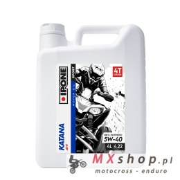 IPONE KATANA ATV 5W40 OLEJ SILNIKOWY 100% SYNTETYK 4L (ESTER, MA2) (AKC) (6) ZASTĘPUJE 800164